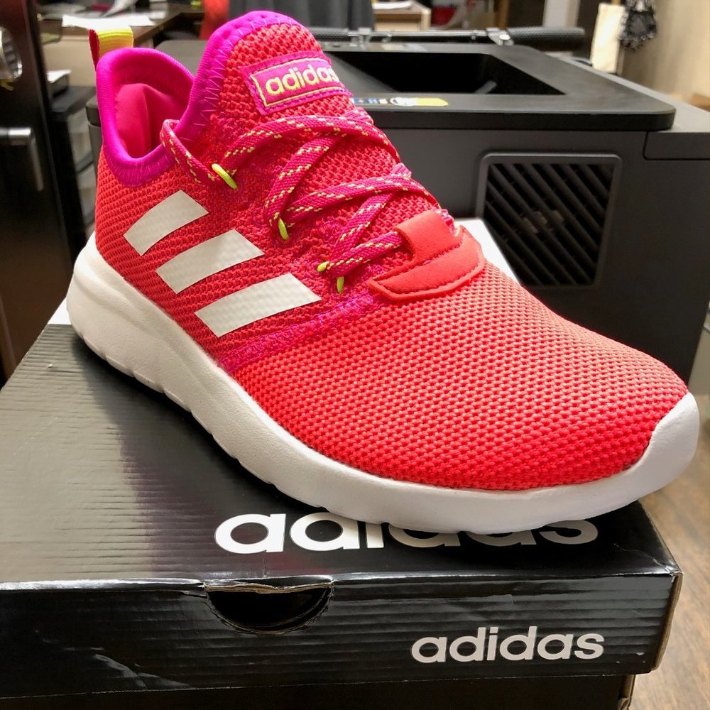 Adidas Kids Lite Racer Shoes Size 3.5 NEW